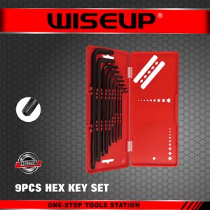 SET DE 9 LLAVES  TORX LARGAS