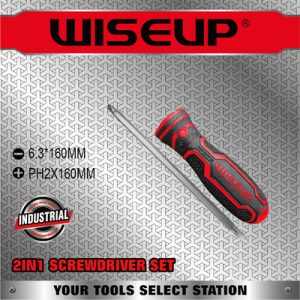 JUEGO DE DESTORNILLADORES 2 EN 1 1/4″ X 6″