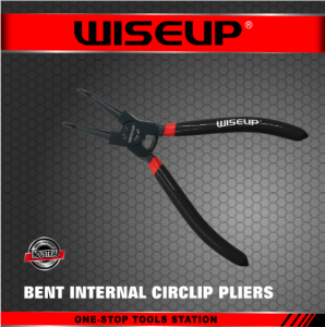 ALICATE DE PINZA  CURVA (90º) PARA  SEGURO EXTERNO 7"