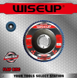 DISCO FLAP AZUL PARA ACERO INOXIDABLE 4.5"X P40